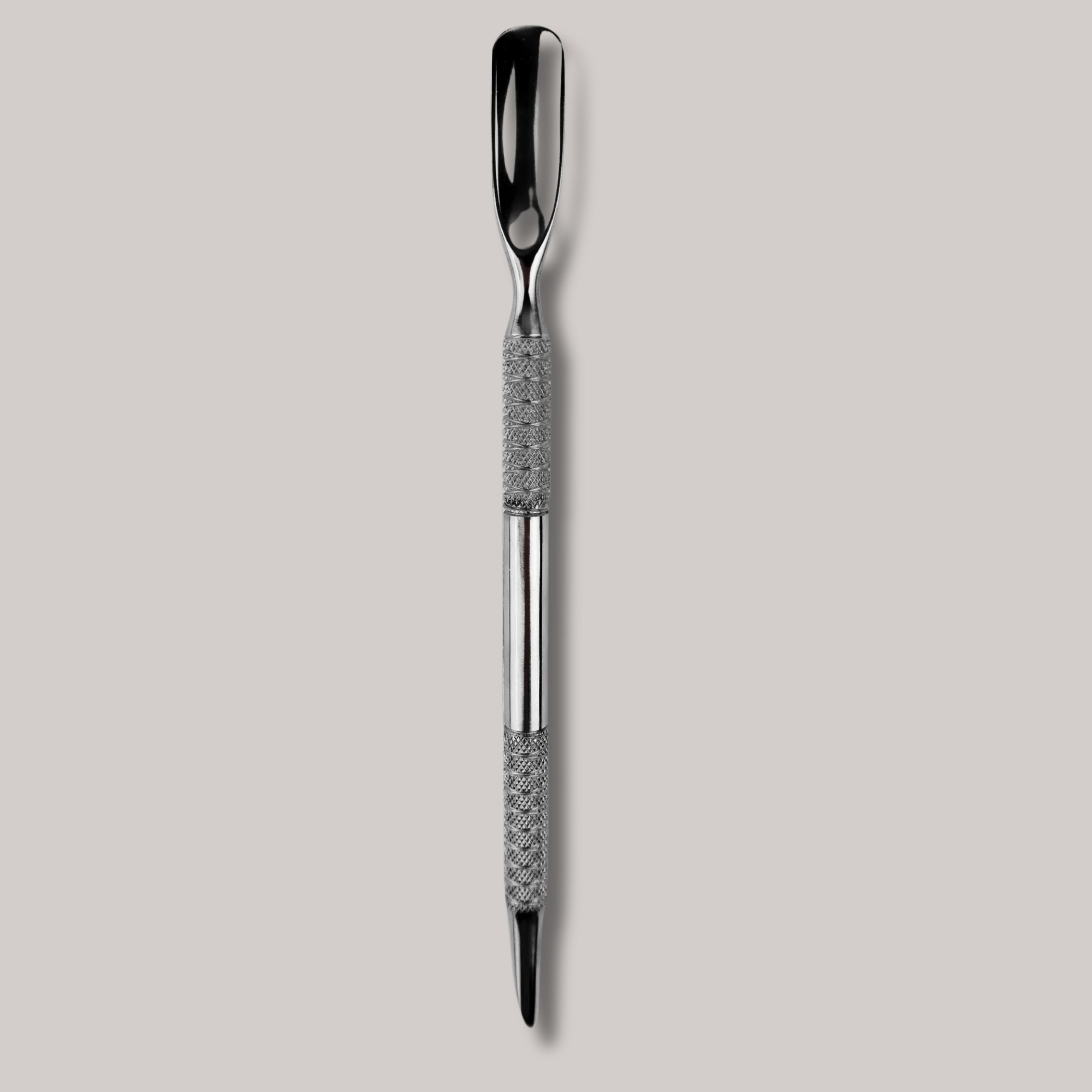 Afilara Professional Cuticle Pusher
"Durable stainless steel cuticle pusher with an ergonomic design for precise nail care. Easy to clean and sterilize, perfect for professional and personal use.
