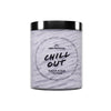Chill Out Lavender Sugar Scrub – 300ml vegan exfoliator for calm, soft skin.