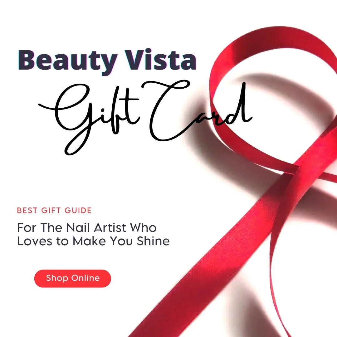 Beauty Vista digital gift card – perfect for any beauty lover