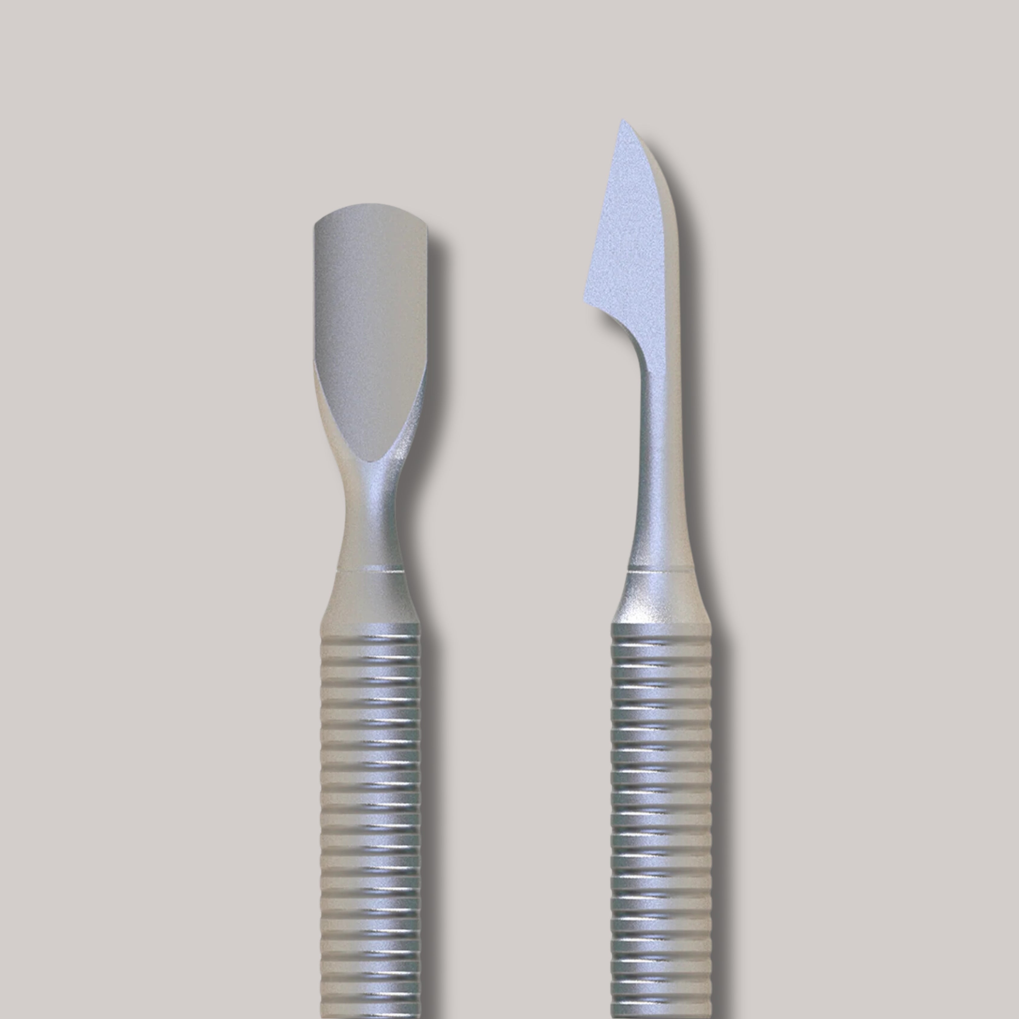 Manicure Pusher BEAUTY & CARE 30 TYPE 1
"BEAUTY & CARE 30 TYPE 1 Manicure Pusher with rounded narrow pusher and hatchet, designed for effective cuticle care and nail plate cleaning.