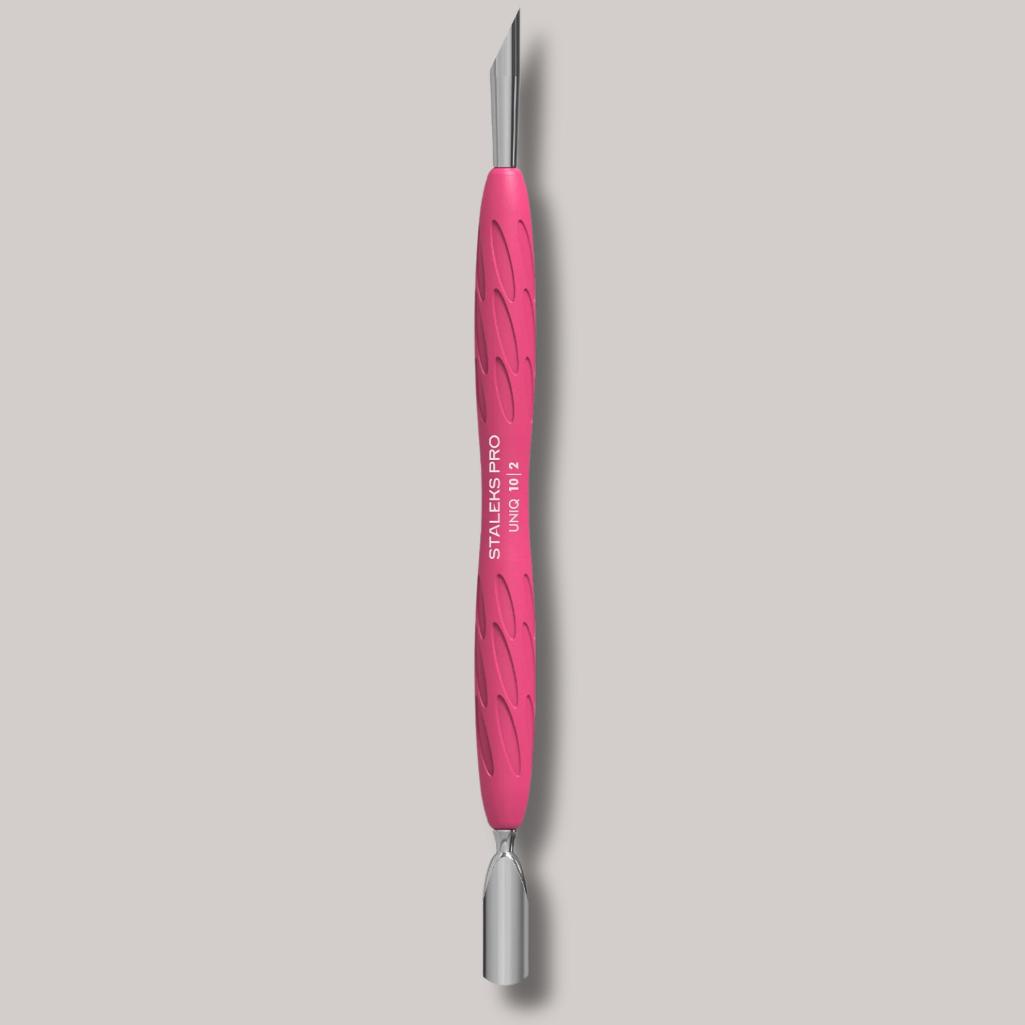 Manicure Pusher with Silicone Handle for Professional Use