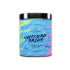 Unicorn Pride Sugar Scrub – 300ml fruity vegan exfoliator for radiant, nourished skin.