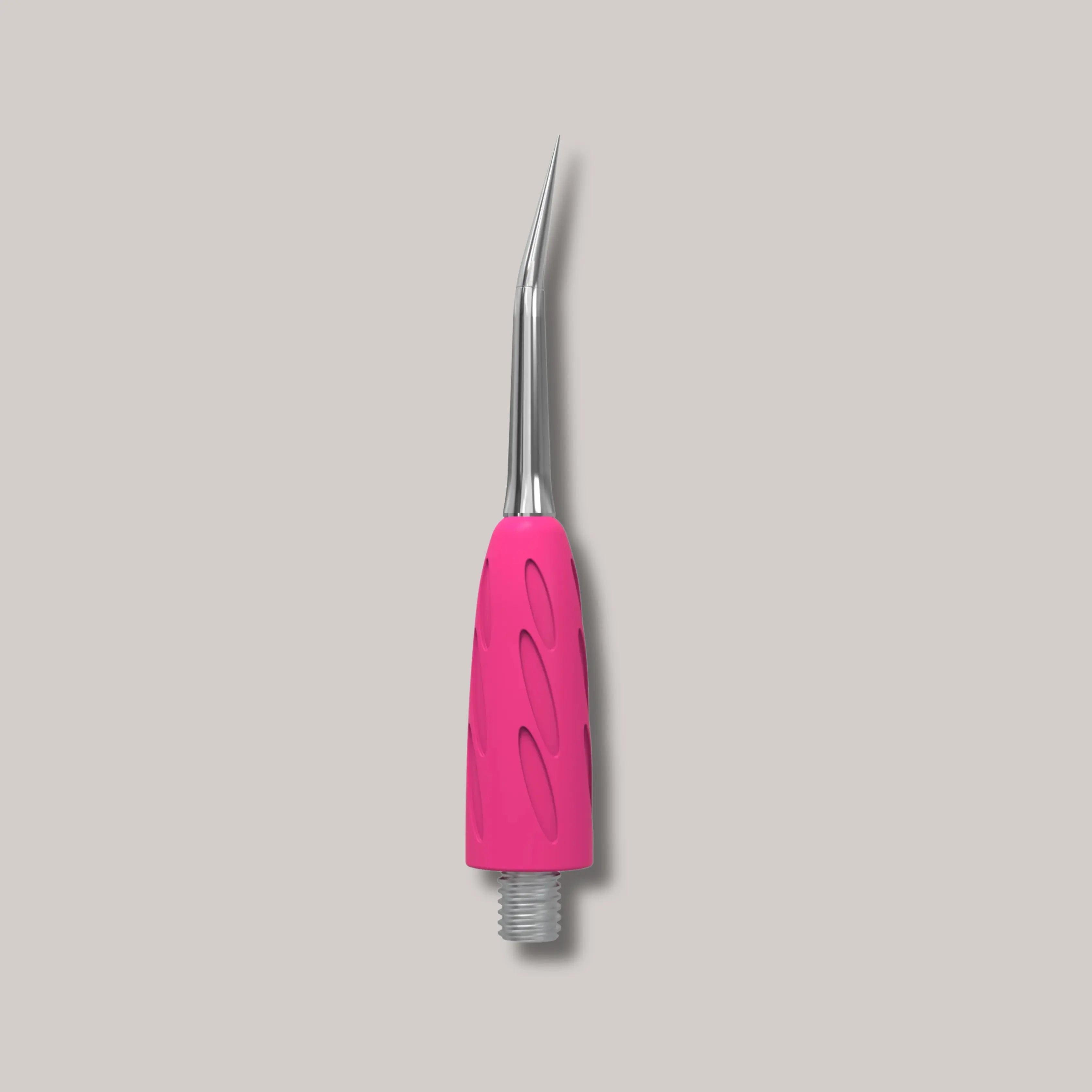 Combo UNIQ 34 Toenail Cleaner – stainless steel pedicure tool for cleaning under toenails and periungual space with an ergonomic silicone grip.