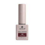 Atica  02 Mocha Dream Gel Polish 8ml bottle showing rich chocolate coffee mocha colour