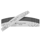 Staleks PRO expert 40 crescent half moon mineral nail file 100 180 grit 25 pcs pack