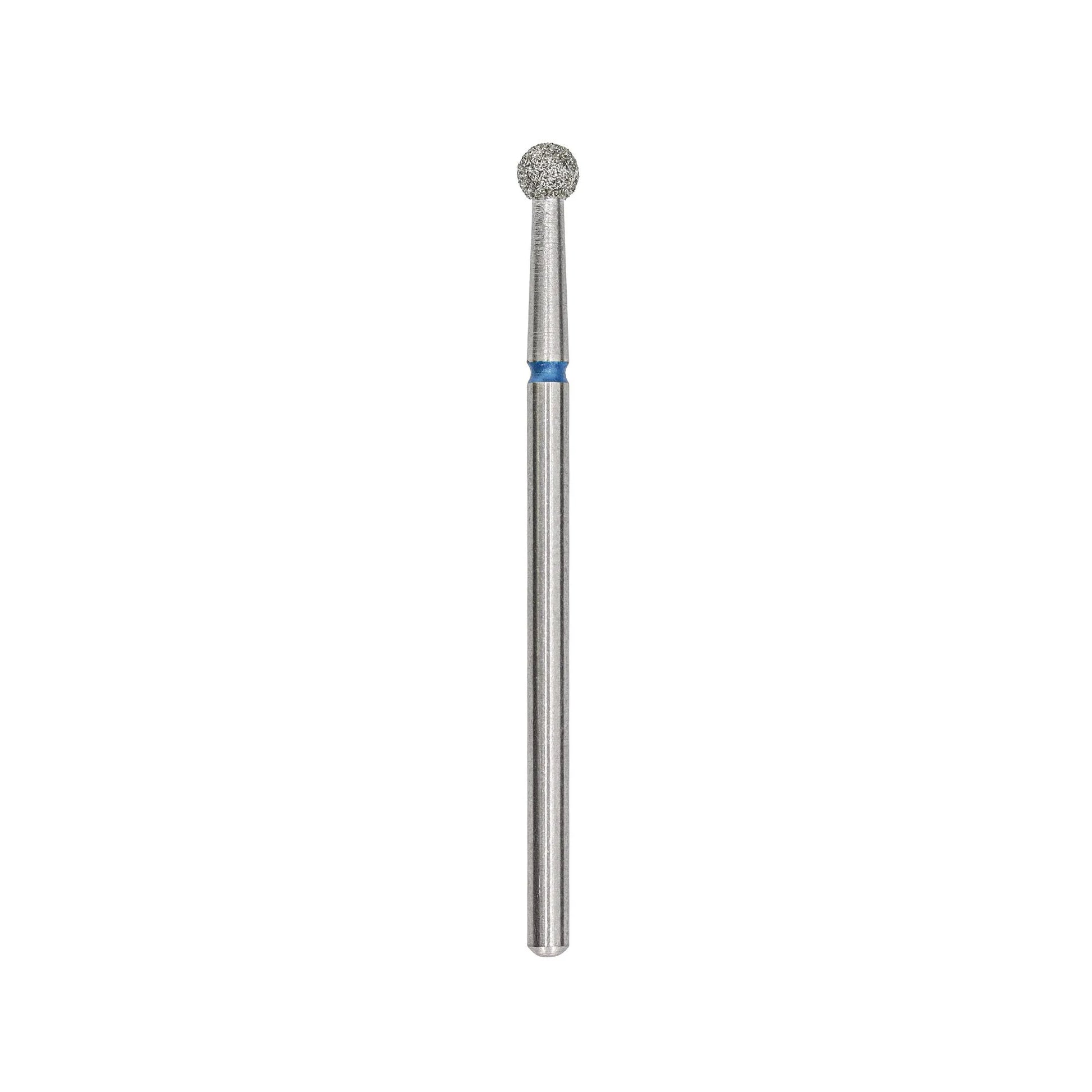 Afilara Diamond Nail Drill Bit – “Ball” – Blue 3.3mm professional nail care tool stainless steel diamond coating