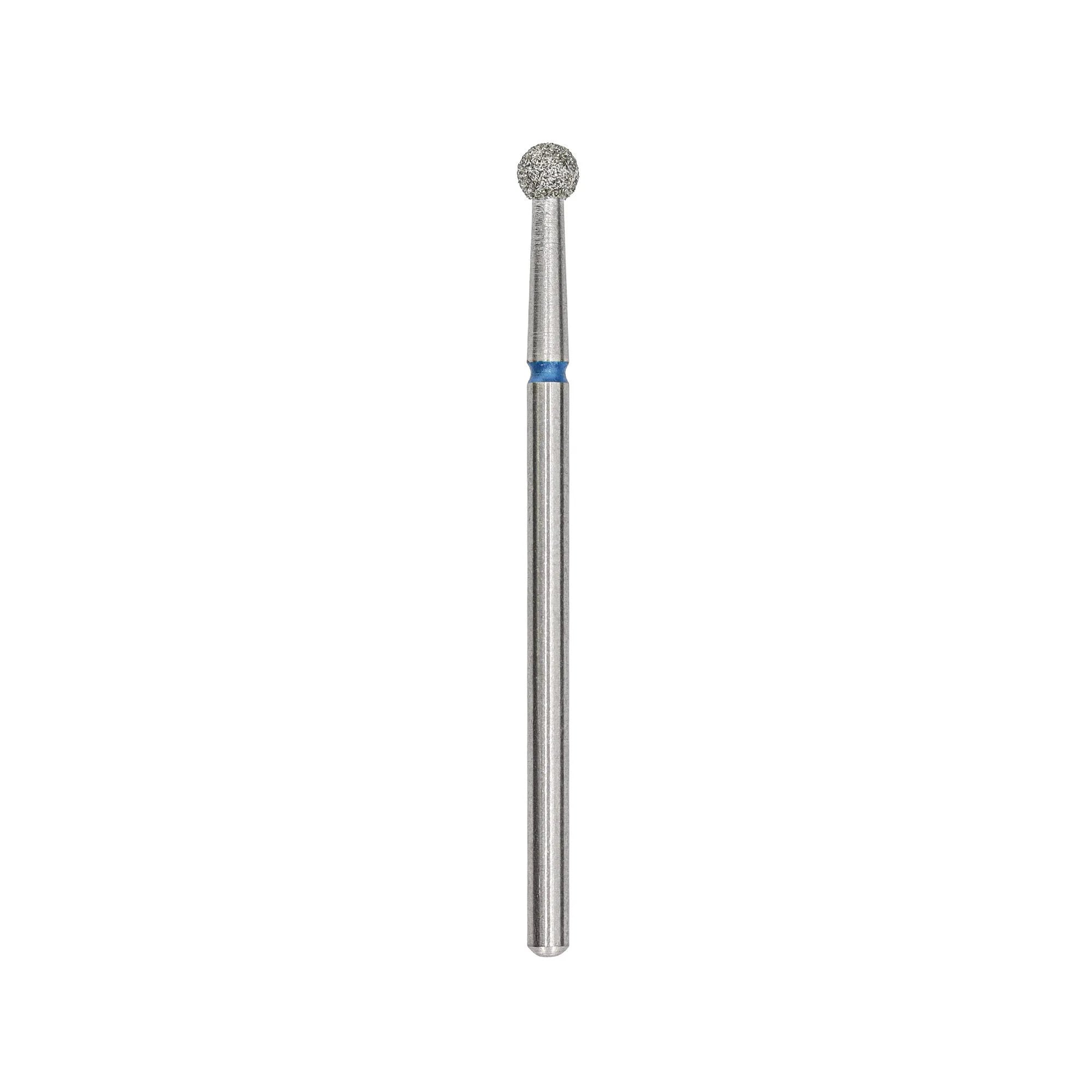 Afilara Diamond Nail Drill Bit – “Ball” – Blue 3.3mm professional nail care tool stainless steel diamond coating