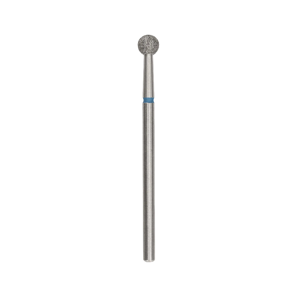 Afilara Diamond Nail Drill Bit - "Ball" - Blue 4mm.