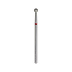Afilara Diamond Nail Drill Bit – “Ball” – Red 3.3mm professional nail care stainless steel diamond coating