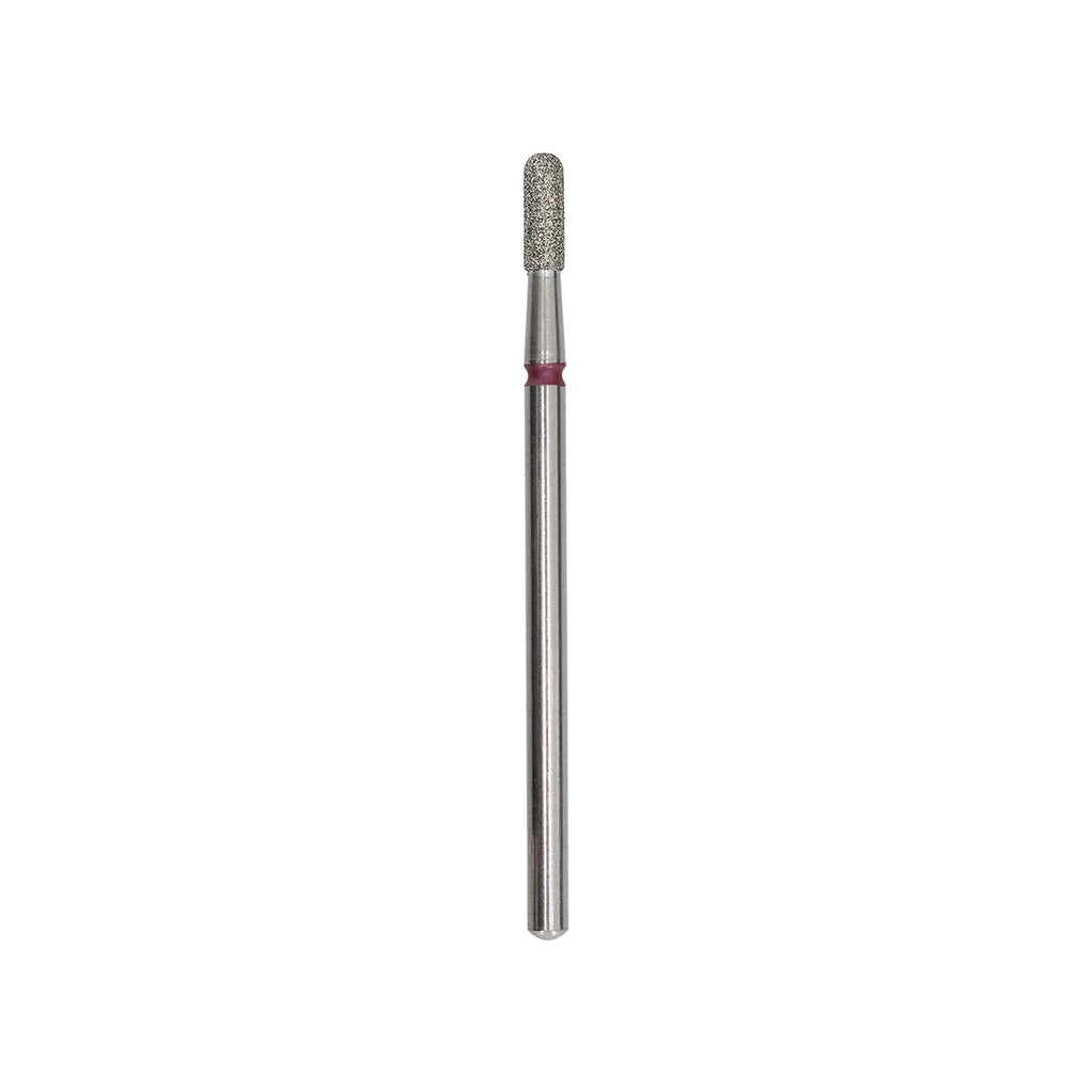 Afilara Diamond Nail Drill – Round-Tipped Chisel - Red 2.3mm.