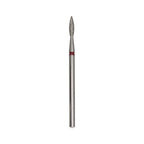 Afilara Diamond Nail Drill Bit - Pointed Flame - Red 2.1mm.