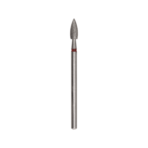 Afilara Diamond Nail Drill Bit - Bullet - Red 3.1mm.