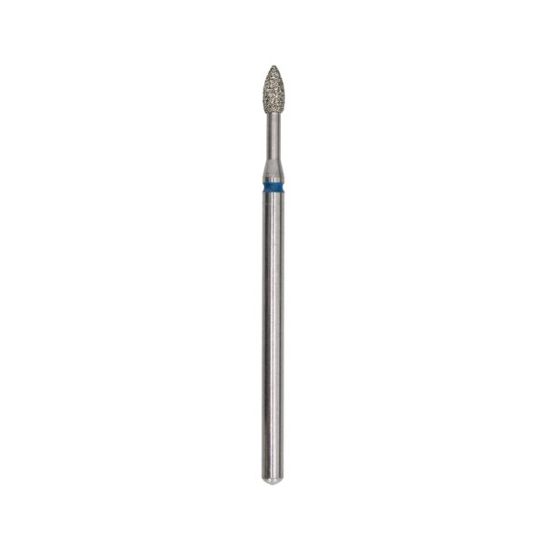 Afilara Diamond Nail Drill Bit - Bullet - Blue 2.3mm.