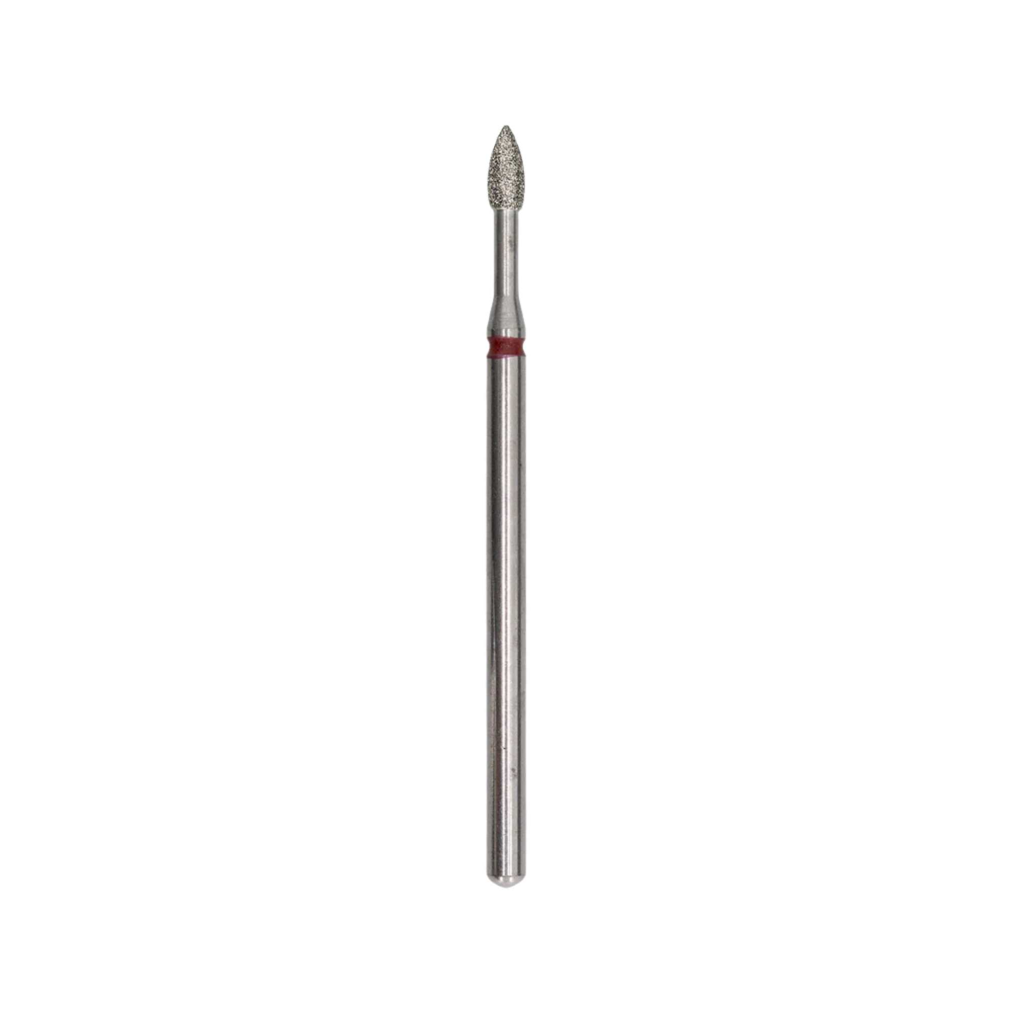 Afilara Diamond Nail Drill Bit - Bullet - Red 2.3mm.