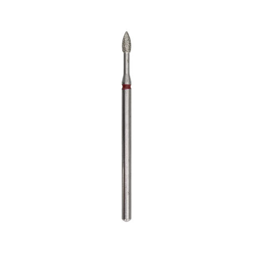 Afilara Diamond Nail Drill Bit - Bullet - Red 2.3mm.