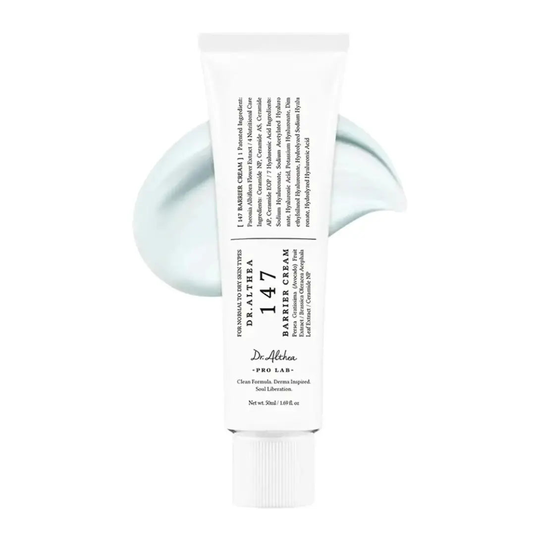 Dr Althea 147 Barrier Cream Renewal soothing repair moisturizer 50ml tube