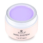 Sculpting Gel 14 Pastel Violet – 30ml jar of professional modelling gel in a pastel violet shade for natural and long-lasting manicures.