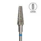 Afilara Carbide Nail Drill Bit Crossed Corn Blue 5mm