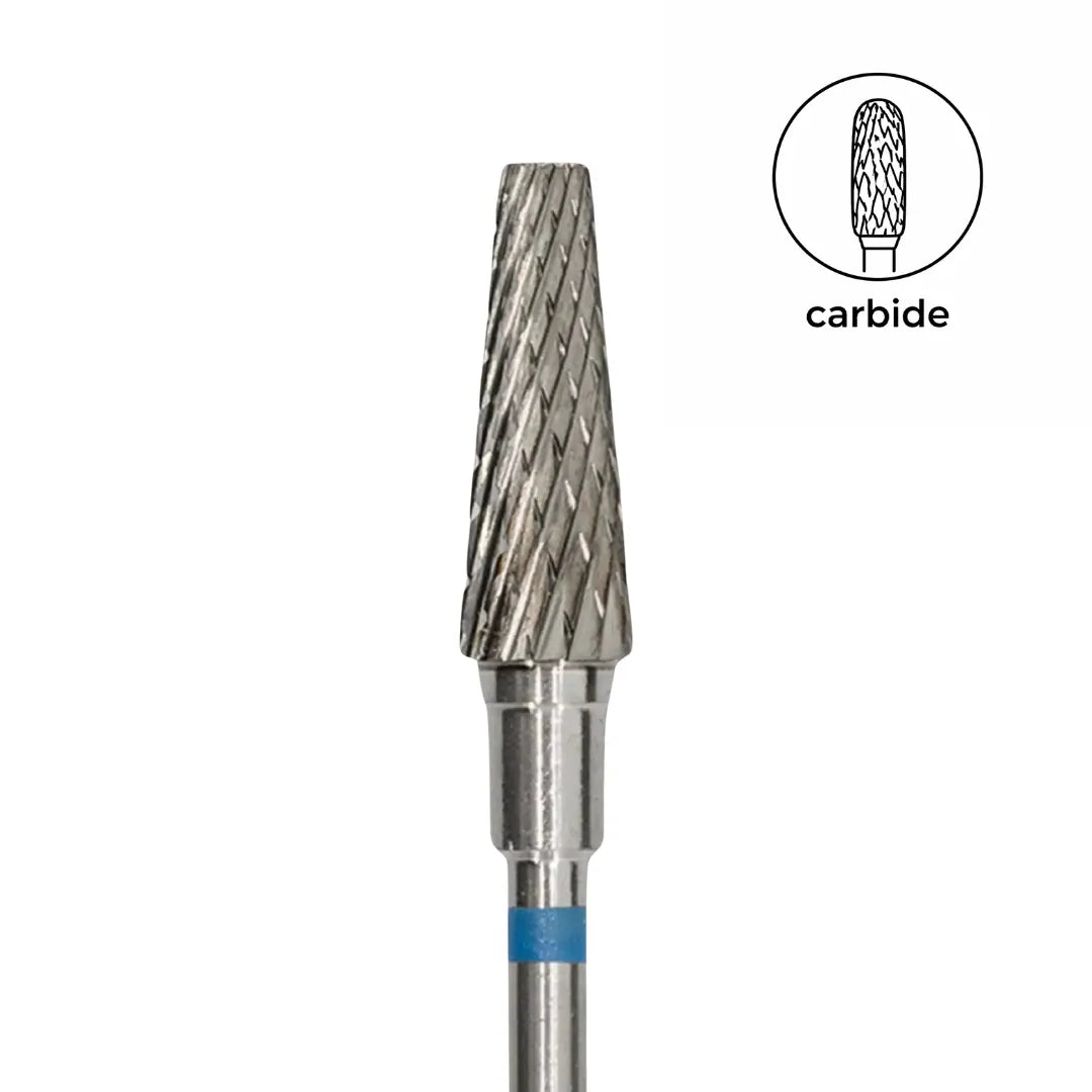 Afilara Carbide Nail Drill Bit Crossed Corn Blue 5mm