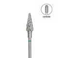 Afilara Carbide Nail Drill Bit Cone Green 6mm