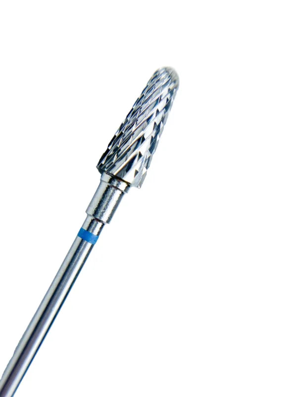 Afilara Carbide Nail Drill Bit - Corn - Blue 6mm.