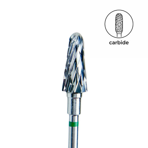Afilara Carbide Nail Drill Bit Corn Green 6mm