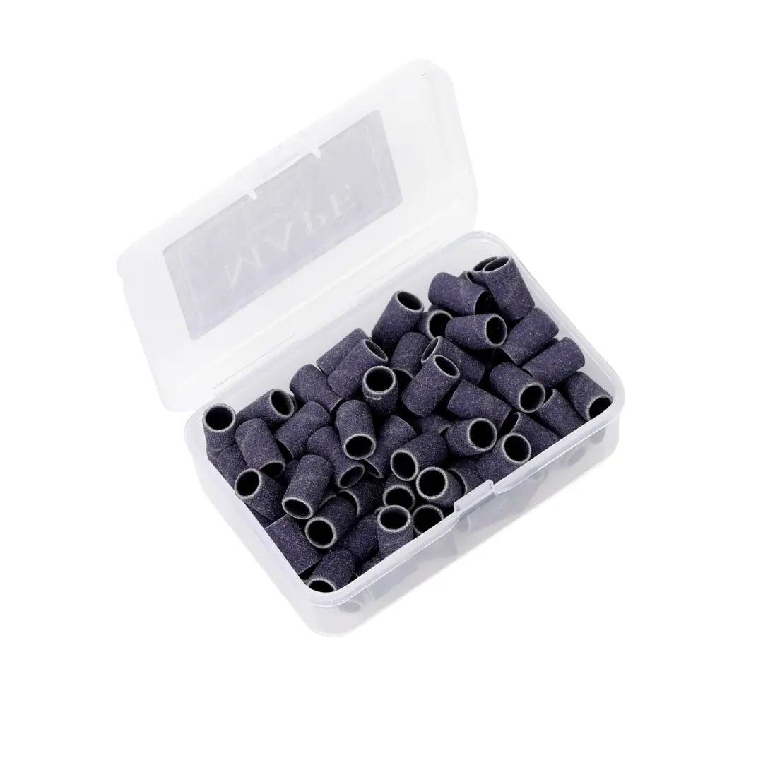 MAPÈ Sanding Bands 6mm drum-style, 100-piece pack, 180 grit disposable sanding sleeves