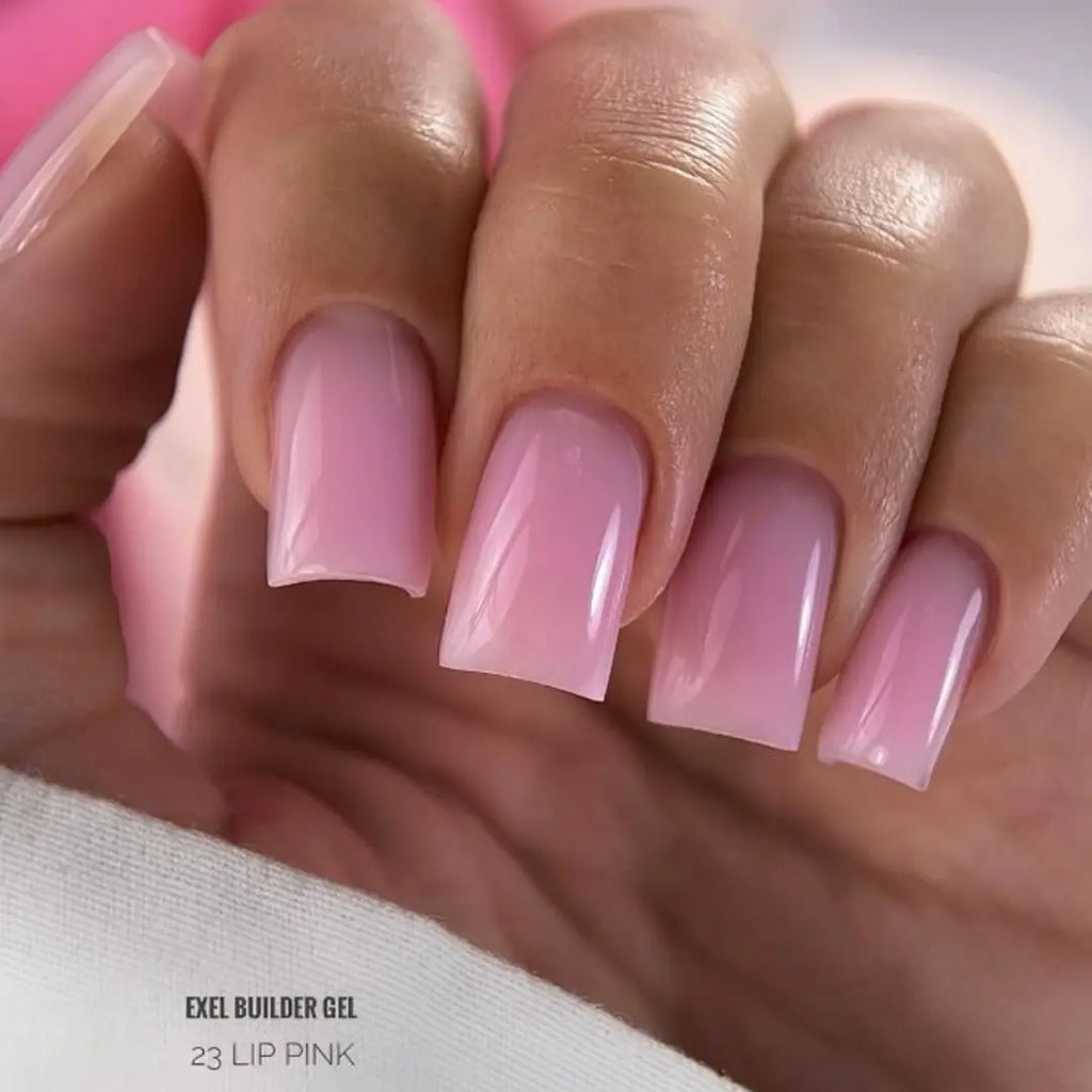 Atica Builder Gel eXel 23 – Lip Pink Medium Consistency Nail Builder Gel 30ml