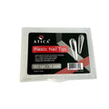 ATICA Plastic Nail Tips – 120 pcs · Modern almond-shaped nail extension forms for PolyGel or sculpting gel application.