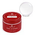 Atica Soft Base Gel Clear 30ml bottle, transparent soak off rubber base