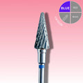 Afilara Carbide Nail Drill Bit - Cone - Blue 6mm.