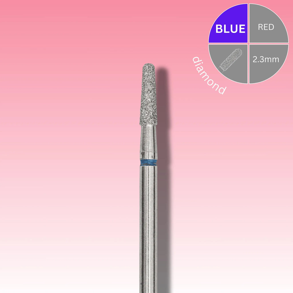 Afilara Diamond Nail Drill Bit – Stick Blue 2.3mm.
