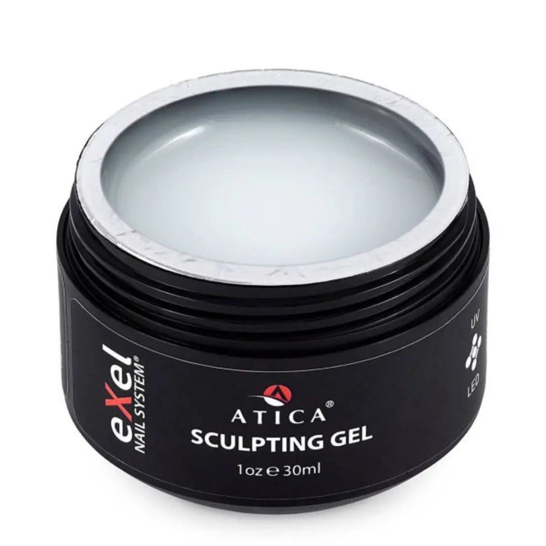 eXel Cloud White Sculpting Gel – 30ml builder gel for nail modelling