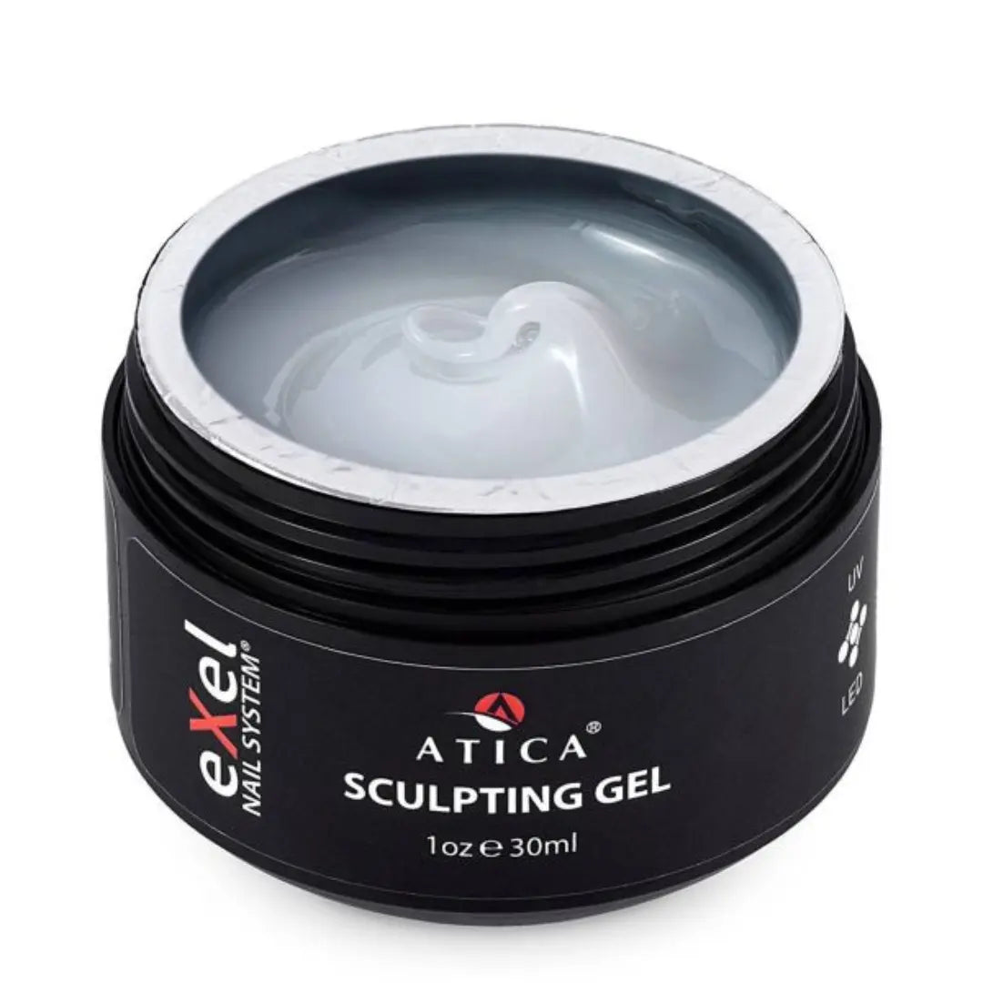 eXel Cloud White Sculpting Gel – 30ml builder gel for nail modelling
