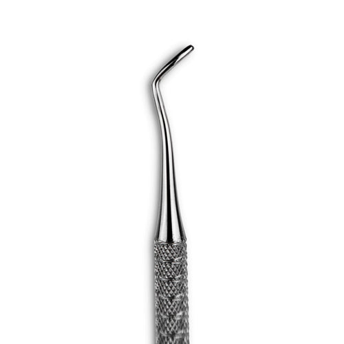 Afilara Professional Double-Sided Pedicure Curette made of stainless steel for callus removal and foot care, designed for precise and comfortable use during at-home pedicures.

