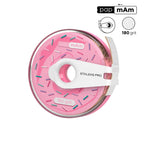 Staleks PRO papmam expert white abrasive tape 180 grit 7 meter roll in plastic case