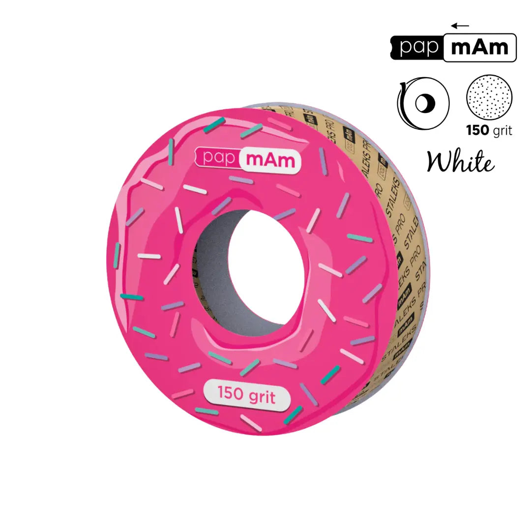 Staleks PRO papmam expert white abrasive tape refill spare block 150 grit 7 meter roll