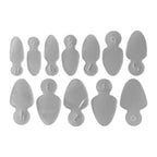 Jelly Gelly Silicone Pads for Dual Forms Shape Nr. 1.