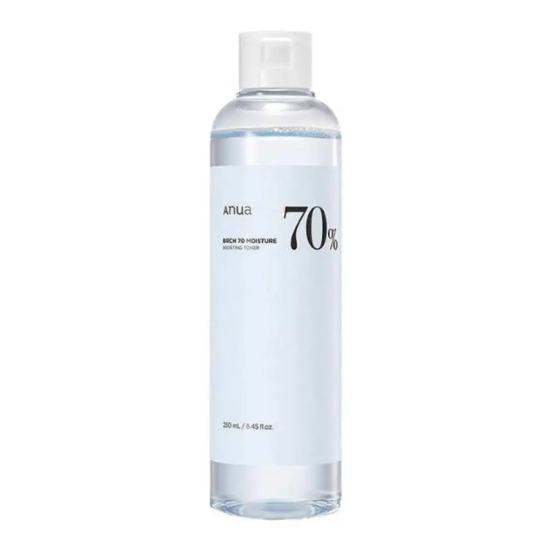 Anua Birch 70 Moisture Boosting Toner 250ml bottle, hydrating skincare