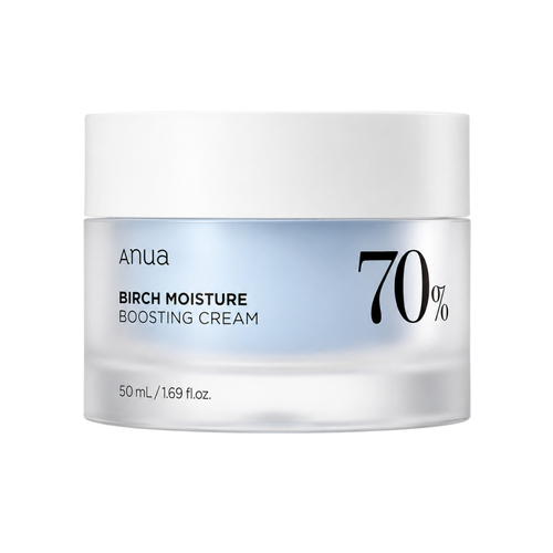 Anua Birch 70 Moisture Boosting Cream 50ml jar, hydrating gel cream