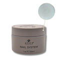 Atica Professional nail system jar with a small container of nail gel on a white background