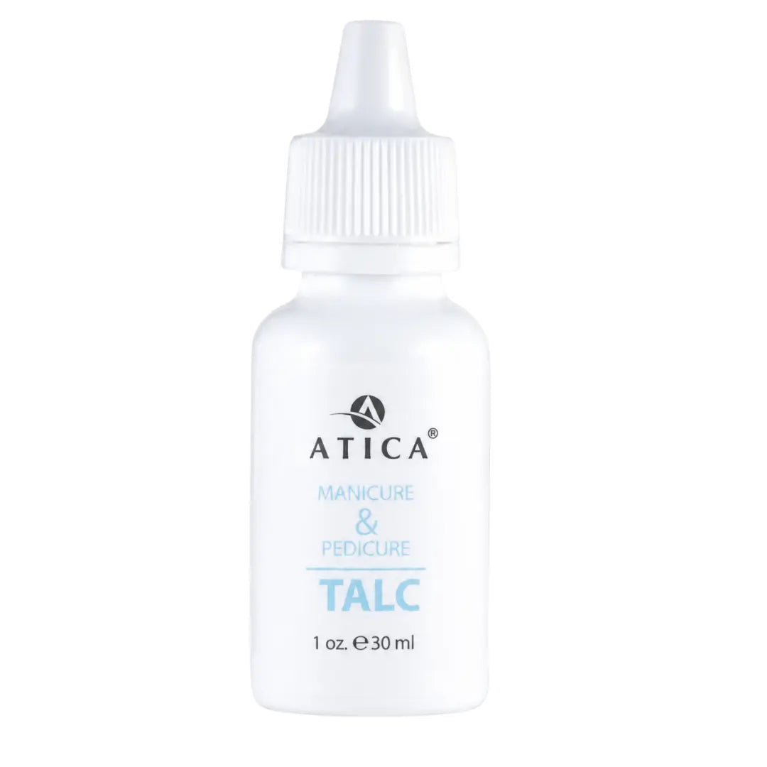 ATICA TALC – 30g nail prep powder for safe, precise hardware manicure and pedicure.