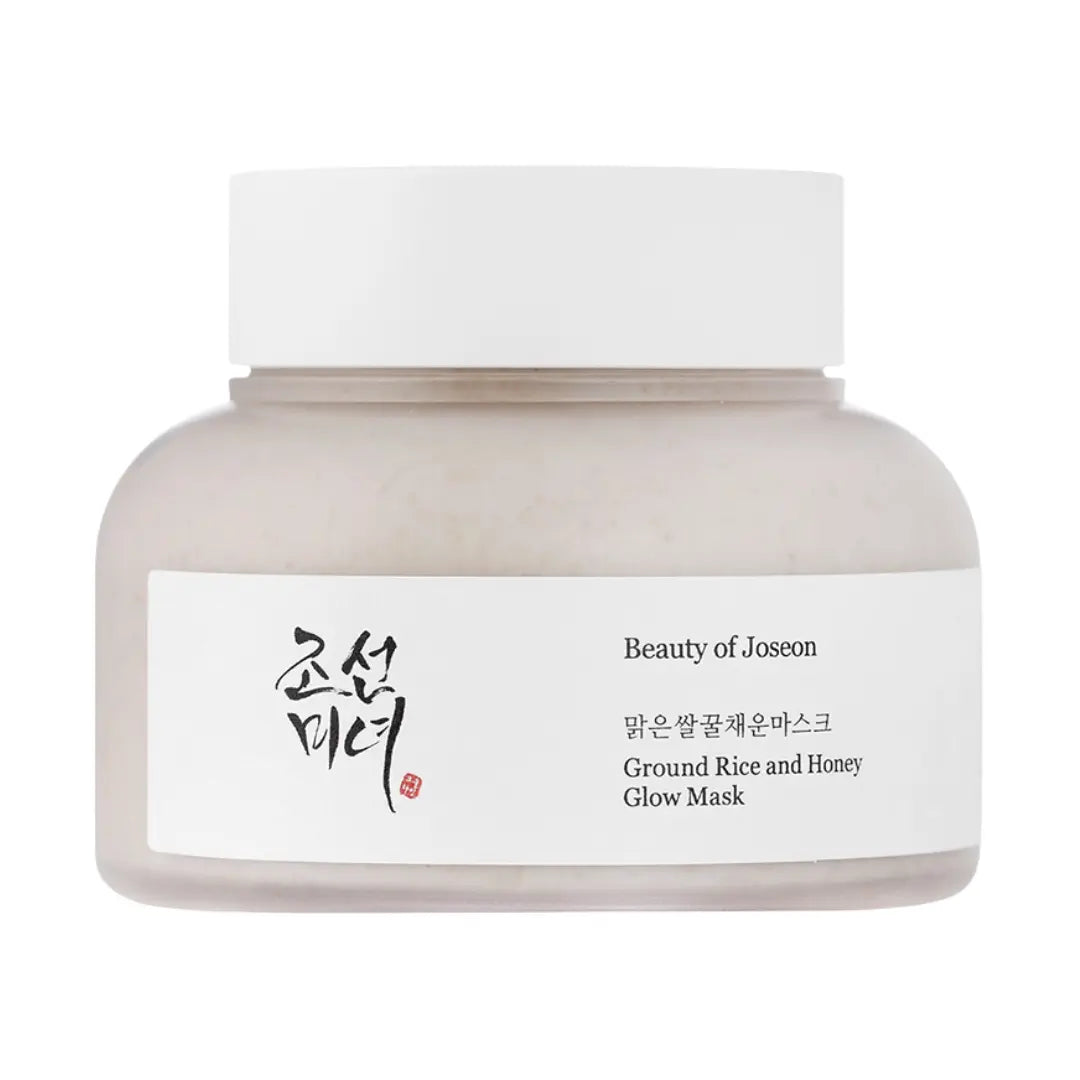 Beauty of Joseon Ground Rice and Honey Glow Mask 150ml jar, brightening exfoliating mask with rice and honey
