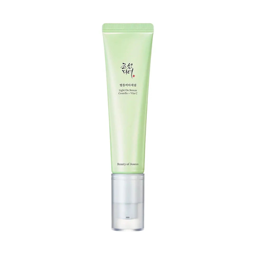 Beauty of Joseon Light On Serum Centella + Vita C 30ml bottle, brightening serum for dull uneven skin