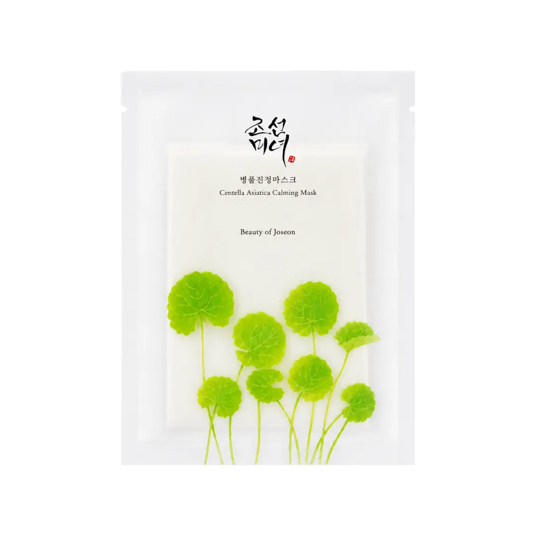 Beauty of Joseon Centella Asiatica Calming Mask, sheet mask with 15% centella for sensitive irritated skin