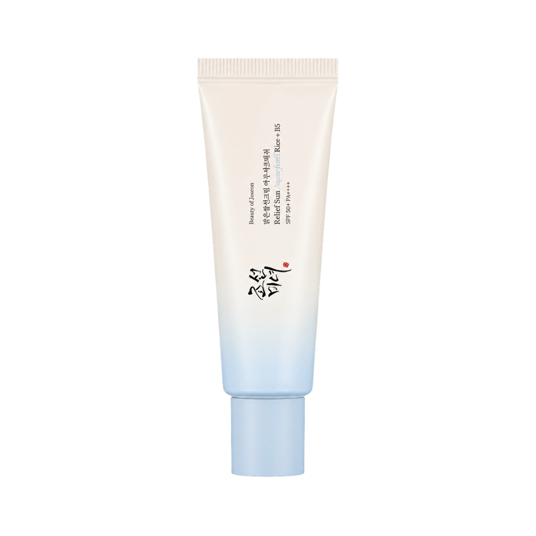 Beauty of Joseon Relief Sun Aqua-Fresh Rice + B5 SPF50+ PA++++ 50ml, lightweight watery sunscreen with rice water