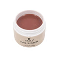 ATICA eXel 27 Brownie Builder Gel 30ml bottle, self-levelling chocolate brown builder gel