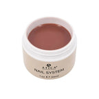 ATICA eXel 27 Brownie Builder Gel 30ml bottle, self-levelling chocolate brown builder gel