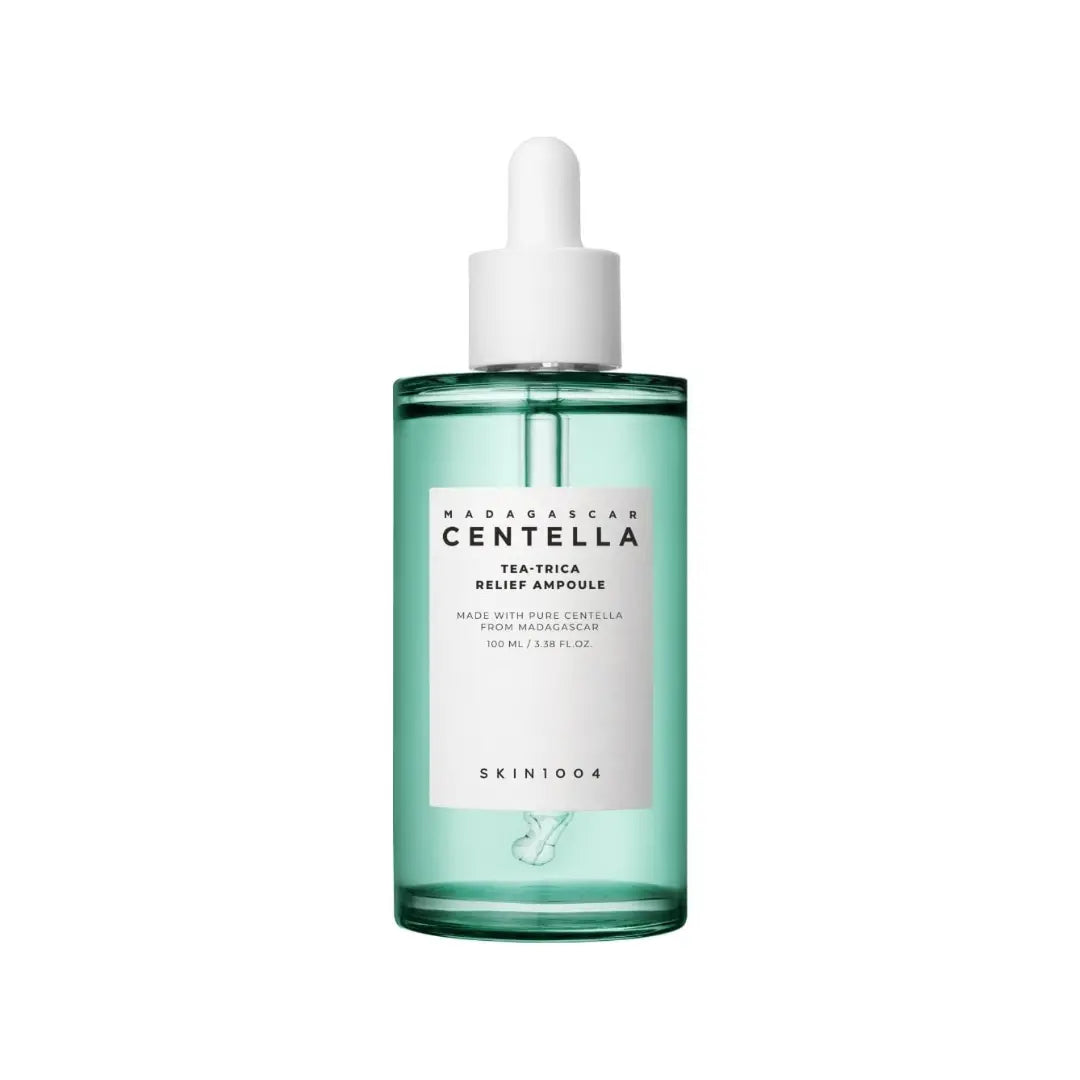 SKIN1004 Madagascar Centella Tea Trica Relief Ampoule sebum control serum 100ml bottle
