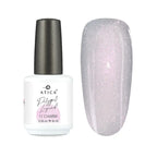Atica Liquid Polygel CHARM 11 – Translucent Pink Lilac Shimmer 15ml